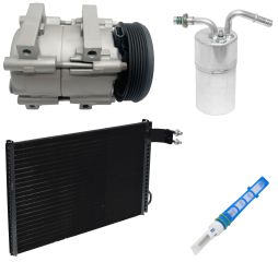 1989 Mercury Cougar LS 3.8L Compressor and Condenser Kit (KT AC62A)