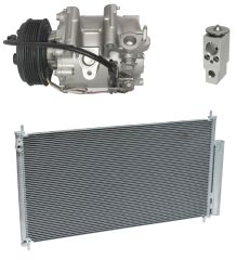 2013 Honda Civic EX-L 1.8L Compressor and Condenser Kit (KT AC71A)