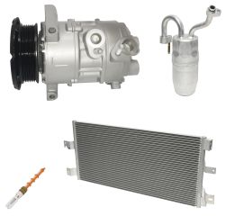 2007 Jeep Patriot Limited 2.4L Compressor and Condenser Kit (KT AC79D)