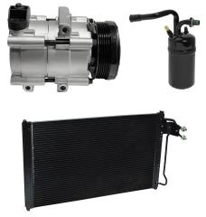 1997 Mercury Cougar XR-7 4.6L Compressor and Condenser Kit (KT AC95A-N)