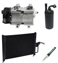 1994 Mercury Tracer Base 1.9L Compressor and Condenser Kit (KT AD18A-N)