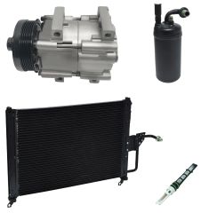 1994 Mercury Tracer Base 1.9L Compressor and Condenser Kit (KT AD18A)