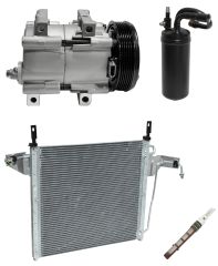 1996 Ford Explorer XLT 4.0L Compressor and Condenser Kit (KT AD35A-N)