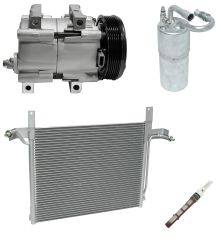 1991 Ford Explorer Base 4.0L Compressor and Condenser Kit (KT AD38A-N)