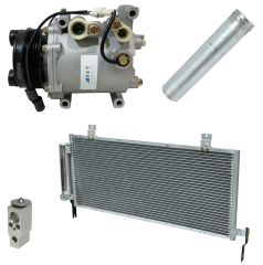 2011 Mitsubishi Eclipse Spyder GS 2.4L Compressor and Condenser Kit (KT AD44A-N)