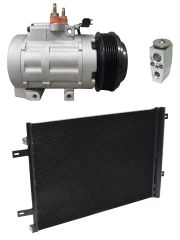 2014 Ford F-250 Super Duty King Ranch 6.2L Compressor and Condenser Kit (KT AD51A-N)