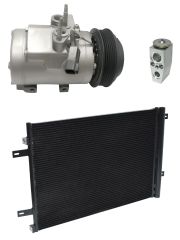 2014 Ford F-250 Super Duty Platinum 6.2L Compressor and Condenser Kit (KT AD51A)