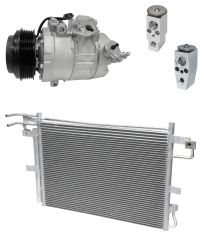 2012 Ford Explorer Limited 3.5L Compressor and Condenser Kit (KT AD56A-N)