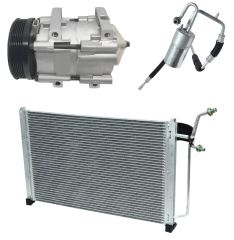 1995 Ford Taurus GL 3.0L Compressor and Condenser Kit (KT AD63A)