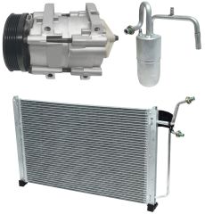 1995 Ford Taurus GL 3.0L Compressor and Condenser Kit (KT AD67A)