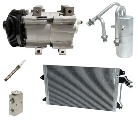 1998 Ford Windstar GL 3.0L Compressor and Condenser Kit (KT AD70A-N)