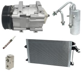 1998 Ford Windstar GL 3.0L Compressor and Condenser Kit (KT AD70A)