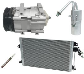 1996 Ford Windstar GL 3.0L Compressor and Condenser Kit (KT AD72A)