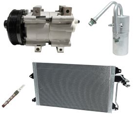 1998 Ford Windstar GL 3.0L Compressor and Condenser Kit (KT AD72B-N)
