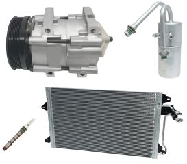 1998 Ford Windstar Base 3.0L Compressor and Condenser Kit (KT AD72B)