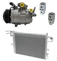 2014 Ford Explorer XLT 3.5L Compressor and Condenser Kit (KT AD78A)