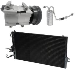1995 Nissan Quest XE 3.0L Compressor and Condenser Kit (KT AD82A-N)