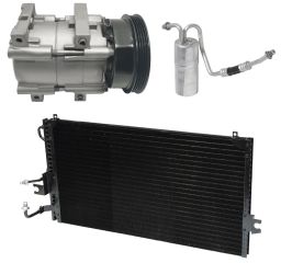 1995 Nissan Quest XE 3.0L Compressor and Condenser Kit (KT AD82A)