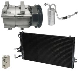1996 Nissan Quest GXE 3.0L Compressor and Condenser Kit (KT AD88A)