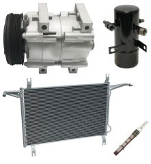 1996 Ford Bronco XL 5.8L Compressor and Condenser Kit (KT AD93A)