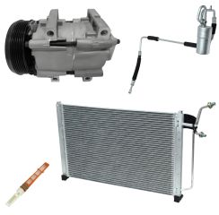 1993 Ford Taurus LX 3.8L Compressor and Condenser Kit (KT AD95A-N)