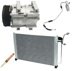 1993 Ford Taurus GL 3.8L Compressor and Condenser Kit (KT AE07A)