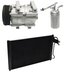 1996 Ford Mustang Base 3.8L Compressor and Condenser Kit (KT AE10A)
