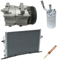 1998 Ford Contour LX 2.0L Compressor and Condenser Kit (KT AE15A)