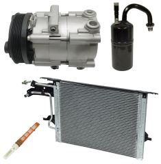 1996 Ford Contour Base 2.5L Compressor and Condenser Kit (KT AE18A)