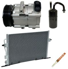 2000 Ford Contour Base 2.5L Compressor and Condenser Kit (KT AE18B-N)