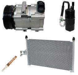 2005 Ford Escape Limited 3.0L Compressor and Condenser Kit (KT AE21A-N)