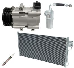 1999 Lincoln Navigator Base 5.4L Compressor and Condenser Kit (KT AE58A-N)