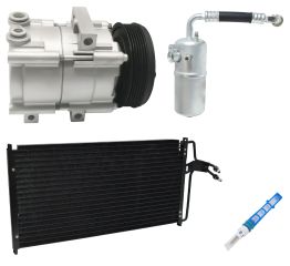 1998 Ford F-150 Base 4.2L Compressor and Condenser Kit (KT AE79A)