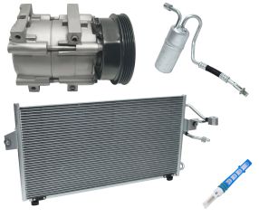 2000 Mercury Villager Base 3.3L Compressor and Condenser Kit (KT AE94A)
