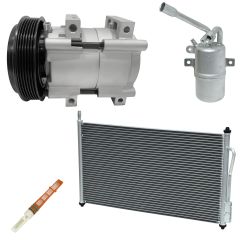 2001 Ford Focus SE 2.0L Compressor and Condenser Kit (KT AE97A-N)