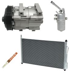 2002 Ford Focus Base 2.0L Compressor and Condenser Kit (KT AF02A)