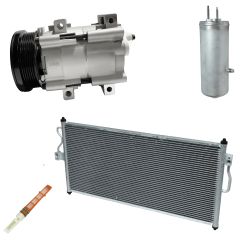 2007 Ford Freestar Limited 4.2L Compressor and Condenser Kit (KT AF36A-N)