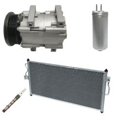 2003 Ford Windstar Limited 3.8L Compressor and Condenser Kit (KT AF37A)