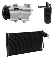 1994 Ford Mustang SVT Cobra 5.0L Compressor and Condenser Kit (KT AF56A-N)