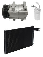 1993 Ford Thunderbird V8 5.0L Compressor and Condenser Kit (KT AF59A)
