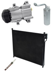2001 Ford Excursion XLT 7.3L Compressor and Condenser Kit (KT AF65A)