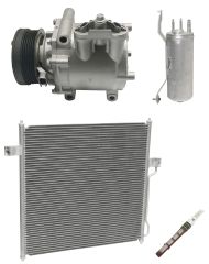 2005 Mercury Mountaineer Convenience 4.0L Compressor and Condenser Kit (KT AF93A)