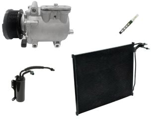 2003 Ford E-350 Club Wagon XL 7.3L Compressor and Condenser Kit (KT AG00A-N)