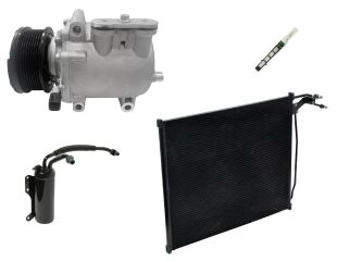 2003 Ford E-350 Club Wagon XL 6.8L Compressor and Condenser Kit (KT AG01A-N)