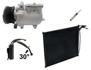 2003 Ford E-350 Club Wagon XL 6.8L Compressor and Condenser Kit (KT AG06A-N)