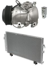 2005 Toyota RAV4 Base 2.4L Compressor and Condenser Kit (KT AG51A)