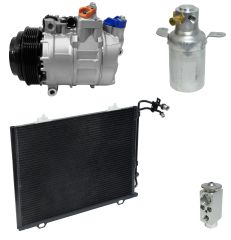 1998 Mercedes-Benz C230 Base 2.3L Compressor and Condenser Kit (KT AG77B-N)