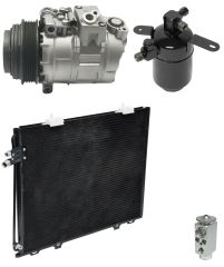 1998 Mercedes-Benz E320 Base 3.2L Compressor and Condenser Kit (KT AG84A)