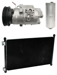 2002 Honda Accord LX 3.0L Compressor and Condenser Kit (KT AH22A)