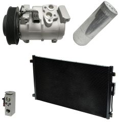 2001 Dodge Caravan SE 2.4L Compressor and Condenser Kit (KT AH24A)